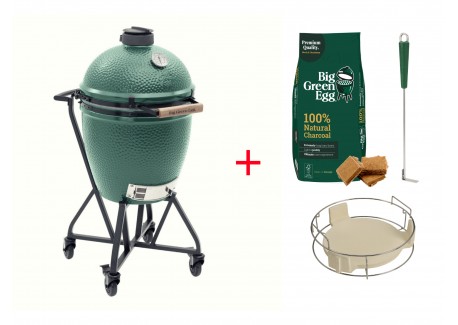Starterspack IntEGGrated Nest Barbecue à Charbon Large 46 cm 7 pcs - Big Green Egg