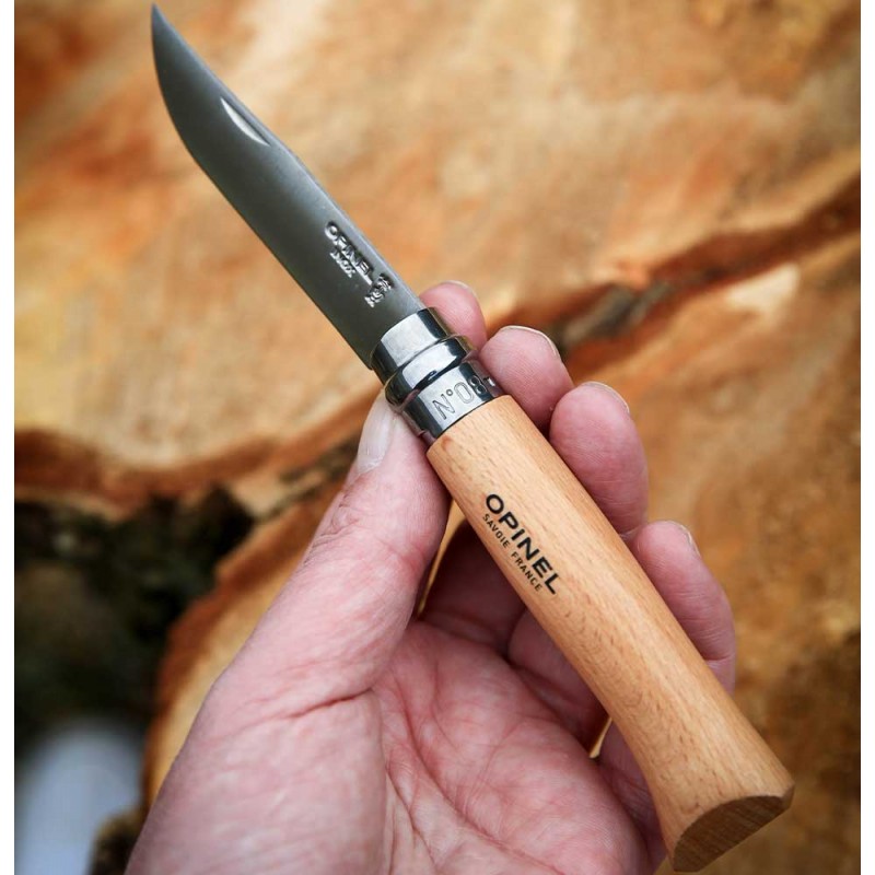 maandag Trots komen Opinel - Zakmes Tradition N°08 RVS - Les Secrets du Chef