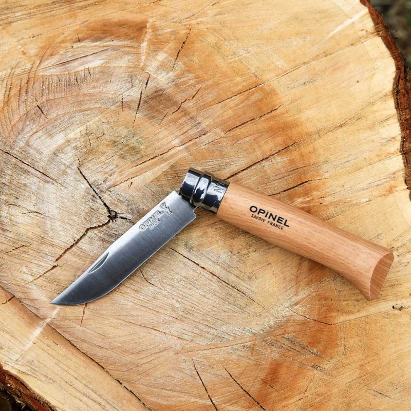 Couteau Opinel N°06 Éplucheur de poche - Acier Trempé