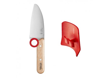 Le Petit Chef Kinderset Keukenmes en Vingerbeschermer 2 dlg - Opinel