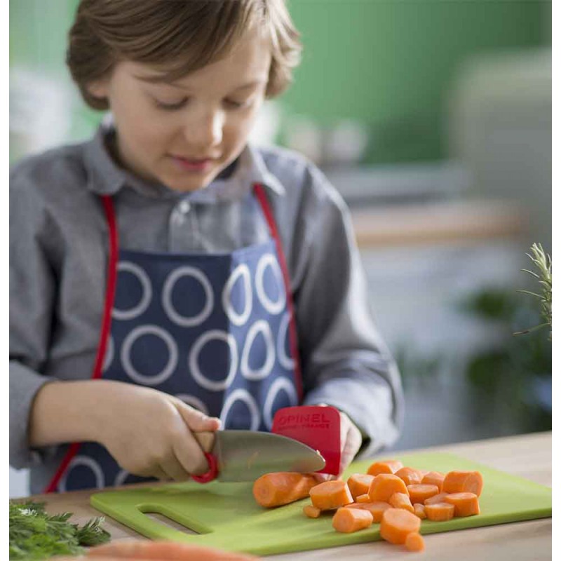 Opinel - Le Petit Chef Set Enfant Couteau et Protège Doigt 2 pcs - Les  Secrets du Chef