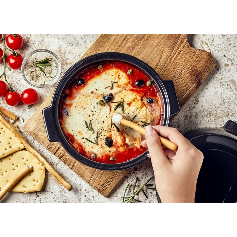 Emile Henry Cheese Baker Fusain Les Secrets du Chef