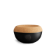 Pot à Sel avec Couvercle 0,5 L Noir Mat Truffe  - Emile Henry