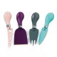 Easy Cut Trendy Set Couteaux Fromage Couleurs 4 pcs - Zassenhaus