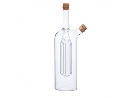 Duo Olie- en Azijnfles 350 ml + 100 ml - KitchenCraft