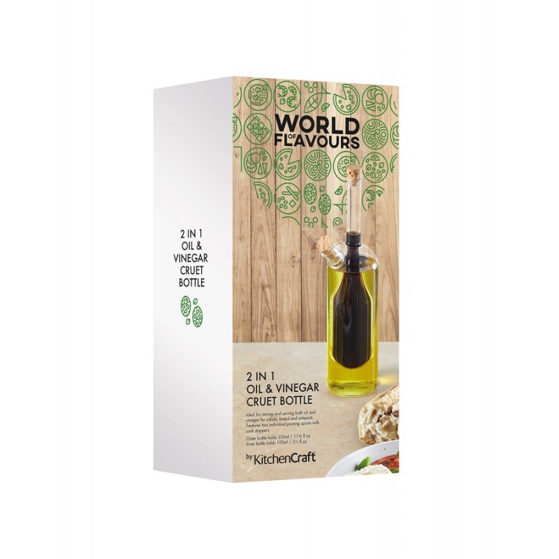 GrillX Bouteille d'huile d'olive avec bec verseur - 500 ml