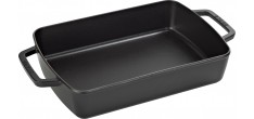 Rechthoekige Ovenschaal 30x20 cm Zwart 3,15 l