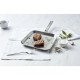 Specialties 3 Poêle Grill Inox Carré 24x24 cm - Demeyere