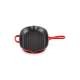 Poêle en Fonte Skillet Grill Ovale 32 cm Rouge Cerise  - Le Creuset