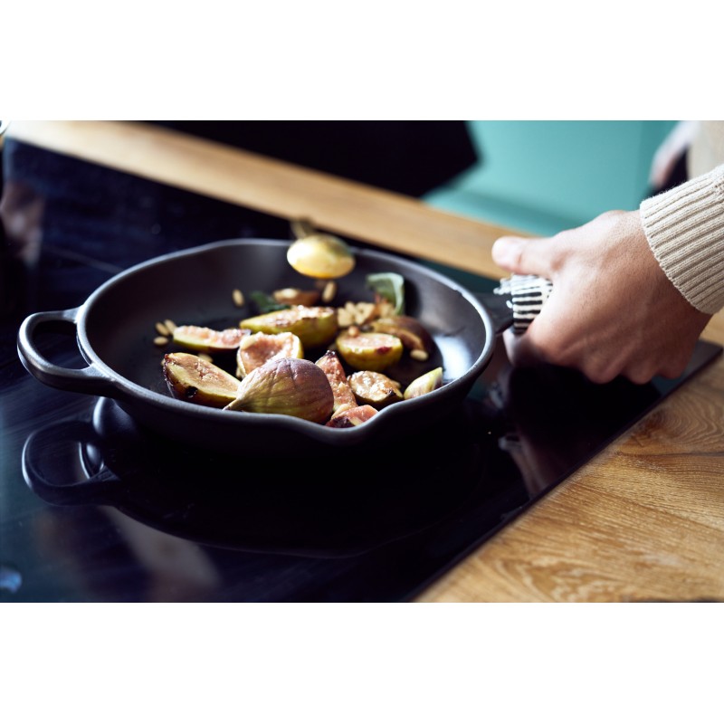 Le Creuset poêle à crèpes en fonte 32 cm, noir