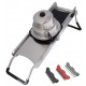 Revolution Mandoline de Cuisine Inox Lame Droite, Julienne 2, 4 et 10 mm - De Buyer