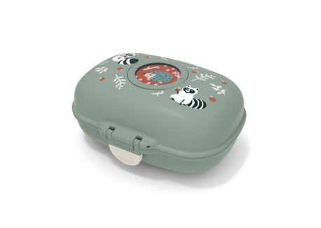 Gram Green Raccoon Kids Snackdoosje 600 ml - MonBento