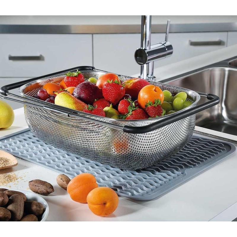 Kuchenprofi - Passoire Inox Microperforée XL Extensible - Les