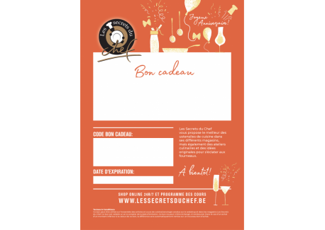 Bon cadeau Anniversaire