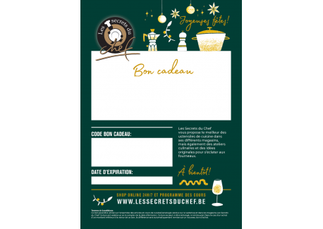 Bon cadeau Fêtes de Fin d'Année