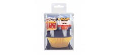 Notenkraker Papieren Cupcake Bak & Decorating Kit 24 stuks  