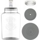 Fermentatiepot 5 L met Waterslot - Kilner