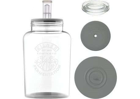 Bocal de Fermentation 5 L avec Barboteur - Kilner