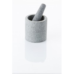 Mortier et Pilon Granit Double Face Demi Poli - Point Virgule Mortier et Pilon Granit Double Face Demi Poli - Point Virgule