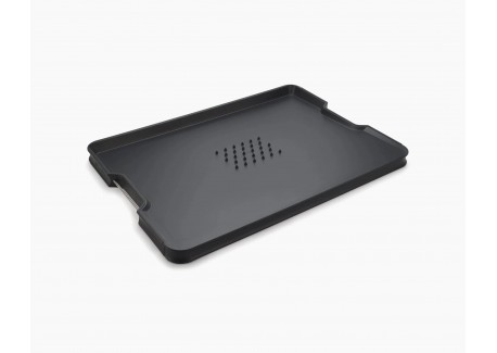 Cut and Carve Plus Planche à Découper 41x29 cm Noir - Joseph Joseph