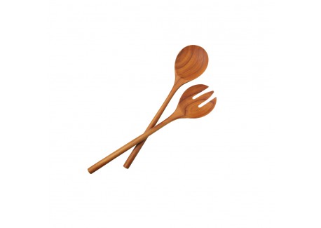 Design Teakhouten Saladebestek L 33 cm - Be Home