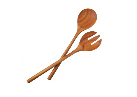 Design Teakhouten Saladebestek XL 40 cm - Be Home