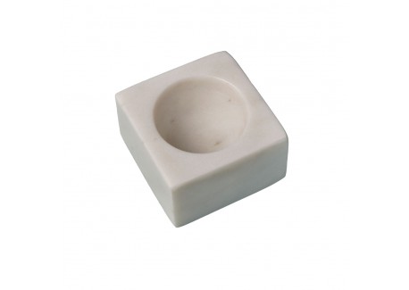 Coquetier pour Oeuf à la Coque Marbre Blanc - Be Home