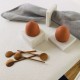 Coquetier pour Oeuf à la Coque Marbre Blanc - Be Home