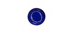 Ottolenghi Feast Bord Hoog Lapis Lazuli Swirl - Stripes Wit 22 cm