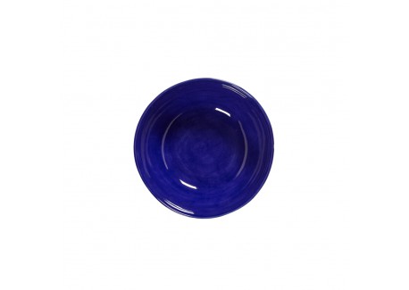 Ottolenghi Feast Plat de Service Lapis Lazuli Swirl - Dots Blanc 36 cm