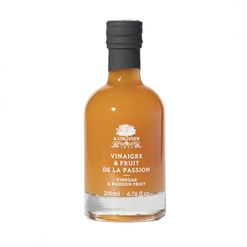 Vinaigre Pulpe de Fruit de la Passion 200 ml   - A l'Olivier
