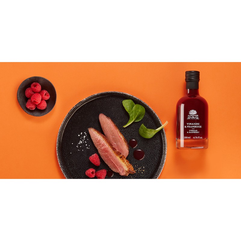 Vinaigre Pulpe de Framboise 200 ml  - A l'Olivier