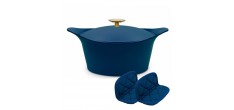 Incroyable Antikleef Braadpan 28 cm Blauwe Bosbes 7 l