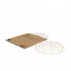 Feuilles de Cuisson Perforées Pour Panier Vapeur 28cm  - Cookut Feuilles de Cuisson Perforées Pour Panier Vapeur 28cm  - Cookut