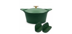 Incroyable Antikleef Braadpan 28 cm Groen Varen 7 l