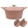 Incroyable Antikleef Braadpan 28 cm Roze Guimauve 7 l