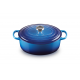 Cocotte Fonte Signature Ovale 4,7 L Bleu Azur (29 cm)  - Le Creuset