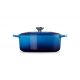 Cocotte Fonte Signature Ovale 4,7 L Bleu Azur (29 cm)  - Le Creuset