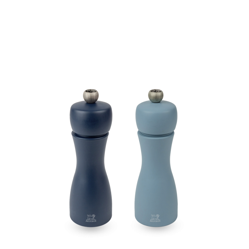 Tahiti Duo Moulins à Poivre et à Sel 15 cm Air (Tons bleus)  - Peugeot