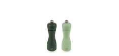 Tahiti Duo Moulins à Poivre et à Sel 15 cm Eau (tons verts)