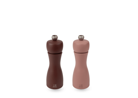 Tahiti Duo Moulins à Poivre et à Sel 15 cm Terre (tons marrons)  - Peugeot