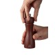 Tahiti Duo Moulins à Poivre et à Sel 15 cm Terre (tons marrons)  - Peugeot