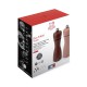 Tahiti Duo Moulins à Poivre et à Sel 15 cm Terre (tons marrons)  - Peugeot