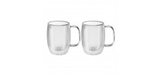 Sorrento Tasses à Café Double Paroi avec Poignée 130 ml 2 pcs