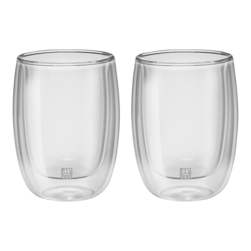 Mug isotherme en verre borosilicate double paroi