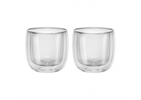 Sorrento Dubbelwandige Thee Glazen 240 ml 2 dlg - Zwilling
