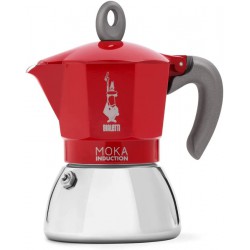 Moka Induction Cafetière 6 Tasses Rouge - Bialetti Moka Induction Cafetière 6 Tasses Rouge - Bialetti