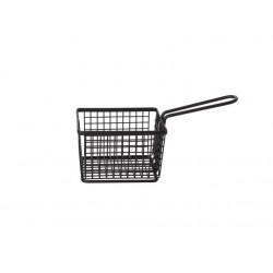 Mini Fritesmand Zwart 12x10 cm - Cosy Trendy Mini Fritesmand Zwart 12x10 cm - Cosy Trendy