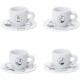 Set 4 Tasses à Espresso Carosello - Bialetti