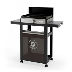 Starterspack Plancha Électrique La Petite Française 150 Duo + Desserte Noire - Le Marquier Starterspack Plancha Électrique La Petite Française 150 Duo + Desserte Noire - Le Marquier